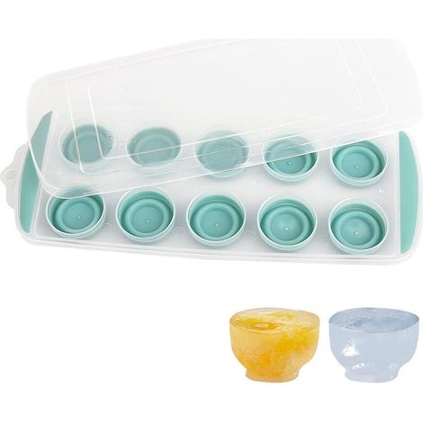 Mini bac à glaçons pour congélateur, pour cocktails, whisky, thé et café (vert) (1/5)