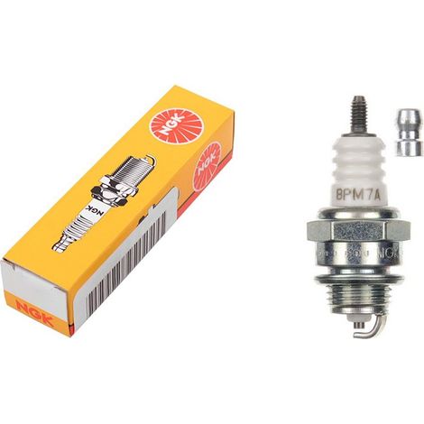 Candela NGK BPM7A decespugliatore motosega soffiatore tagliasiepe 240208 (1/2)