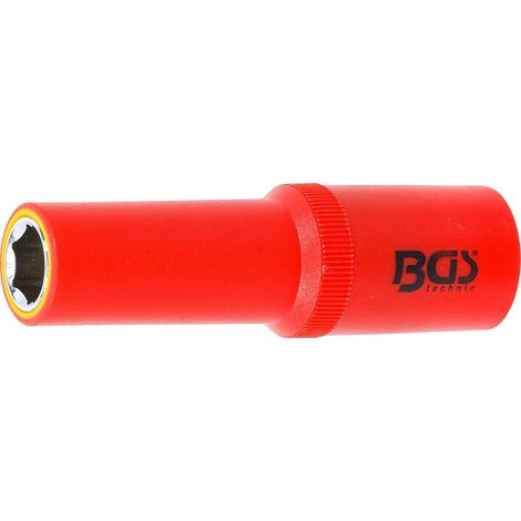 Llave de vaso de inserción VDE hexagonal entrada 12,5 mm (1/2") 12 mm (1/3)