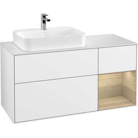 Villeroy & Boch G401PCGF Meuble sous-lavabo Finion G40 (1/2)