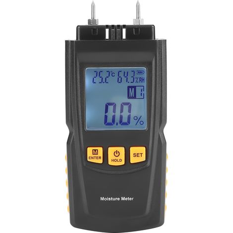 Hygromètre numérique LCD GM610 à 2 broches pour bois - Détecteur d'humidité (1/5)