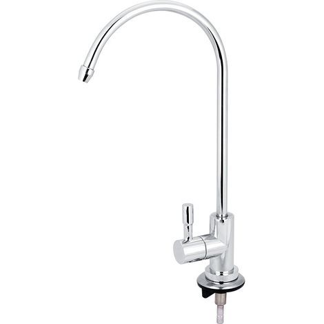 1/4'' Touch Kitchen Sink Faucet Reverse Osmosis Goose Neck Quick Connect Drinking Water Filter Kitchen Faucet Basin Faucet Basin Faucet (1/5)