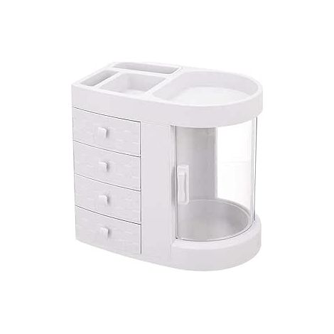 MINKUROW Conveniente Caja De Almacenamiento De Maquillaje De Plástico, Duradera, Fuerte, No Es Fácil De Romper (1/5)