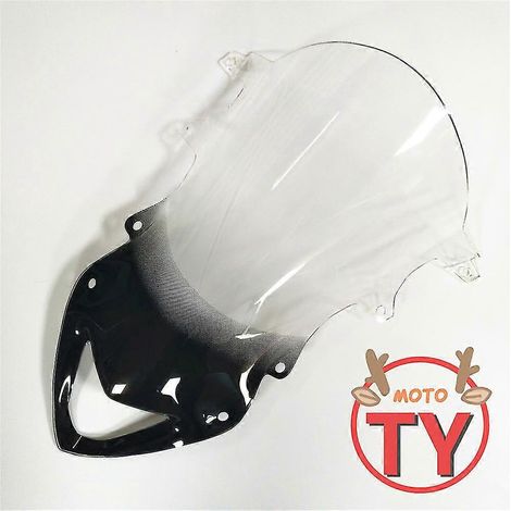 Déflecteur de vent transparent pour pare-brise de moto BMW S1000RR (2009-2014). (1/5)