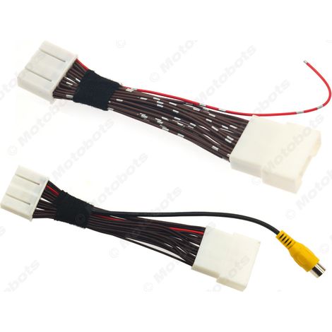 Original car reversing camera adapter cable is suitable for Toyota RAV4, Camry, Highlander, and Corolla. (1/4)