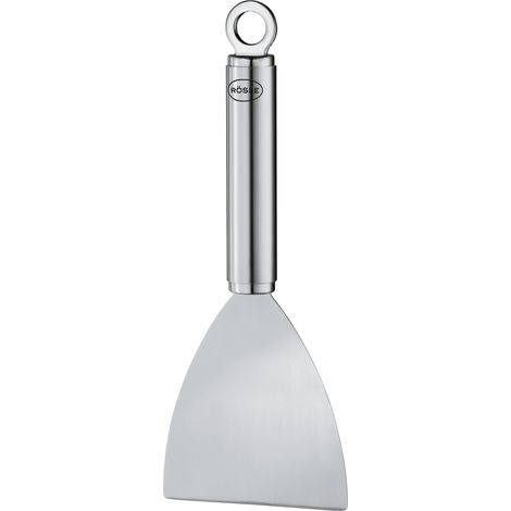 Palette barbecue avec bord affûté et poignée ronde, acier inoxydable 18/10, lavable au lave-vaisselle (1/5)