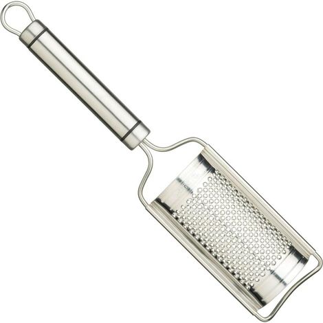 Kitchen Craft - Râpe à Fromage Fine Professionnelle en Inox, 21 cm - Couleur Argent (1/3)