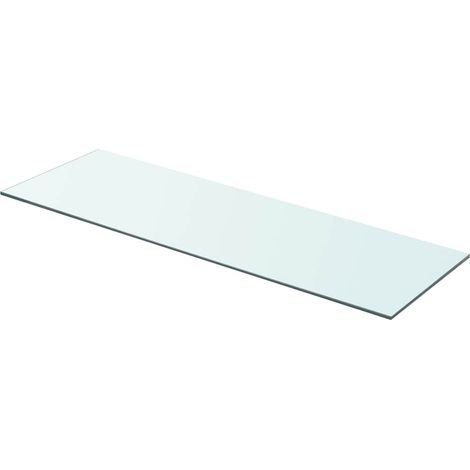 Maison Exclusive - Regalböden 2 Stk. Glas Transparent 80x25 cm