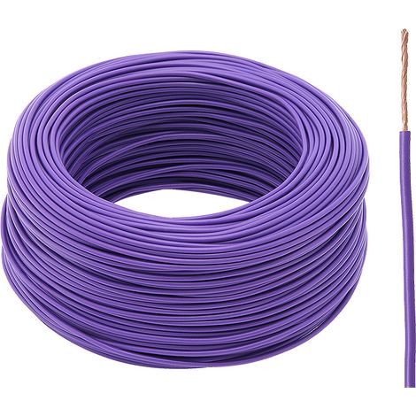 LGY H05V 1x 0,50 lila Kabel 2m
