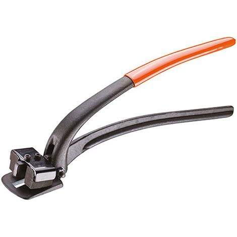 Cisaille équipée d'une sécurité pour découper des feuillards en acier de 32mm - H263 (1/3)
