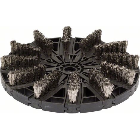Bosch 2609256D44 Brosse de ponçage en Acier pour Ponceuse PWR 180 CE (1/4)