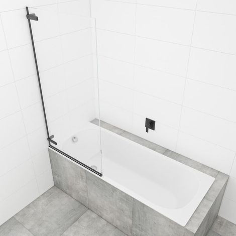 Swiss Aqua Technologies SAT TGD NEW 150x80 cm schermo da bagno nero (SATTGVZO150CT)