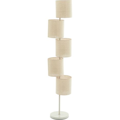 Light & Living - lámpara de pie - Benigno - natural - metal -