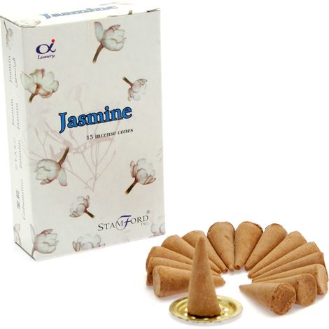Cônes d'encens au jasmin- Vendu par 1 (1/3)