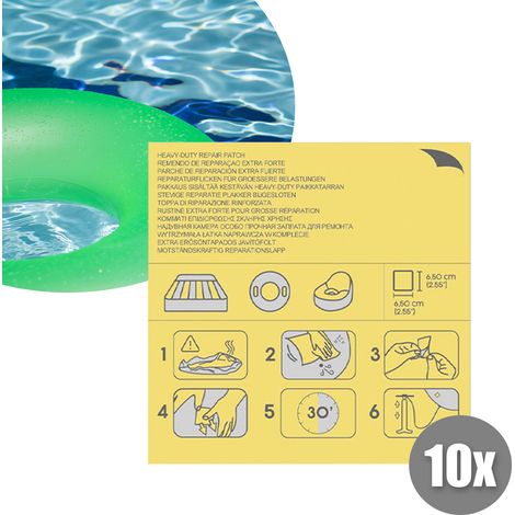 Selbstklebende Reparaturflicken, 10 Stück, Bestway 62068 (1/7)