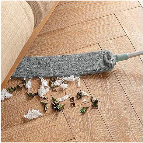 Brosse à Poussière à Long Manche Dépoussiéreur Rétractable Domestique pour Sous le Lit Gap Mur