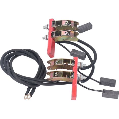 Balais de charbon pour génératrice essence 168F 188F 190F, porte-balais de rechange pour alternateur brossé supérieur à 50KW (1/5)