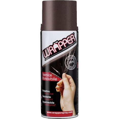 Bombe de peinture pelable Bronze métallisé