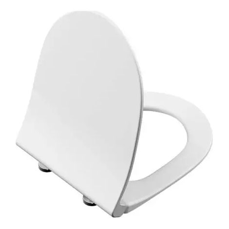 Copriwater termoindurente slim serie sento bianco - chiusura rallentata VITRA