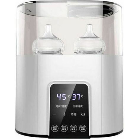 Chauffe-biberon universel intelligent, stérilisateur chauffant 220V, chauffe-aliments pour lait électrique avec minuterie (1/5)