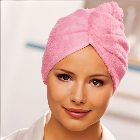 Serviette Microfibre Cheveux Rose