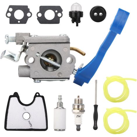 Kit de carburateur, pour souffleur à Main Husqvarna 125B 125Bx 125Bvx, pour Moteur Jonsered B2126 Bv2126 C1Q-W37 Carb, 590460102 581798001