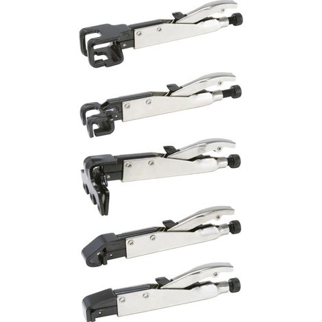 KS Tools - Jeu de 5 pinces étaux pour carrossier - 115.1085 (1/5)