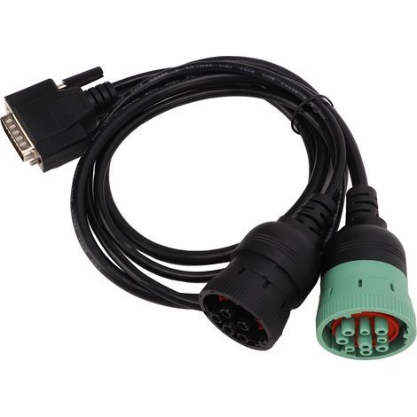 Câble Scanner Diagnostic 402048 6 Broches 9 Broches Adaptateur Lecteur Code Remplacement pour NEXIQ USB Link1