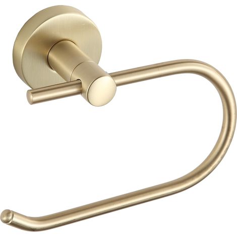 Mexen Remo soporte para papel higi茅nico, dorado cepillado - 70507333-55 (1/2)