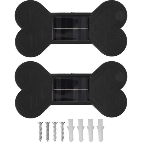 Applique Murale Solaire, 2 Ensembles d'appliques murales d'extérieur avec système de détection de lumière Intelligent avec Tube d'expansion pour l'extérieur (1/5)