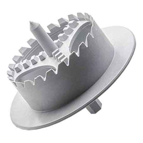 Fresa svasante in pvc per tappi cappotto termico in polistirene e lana roccia