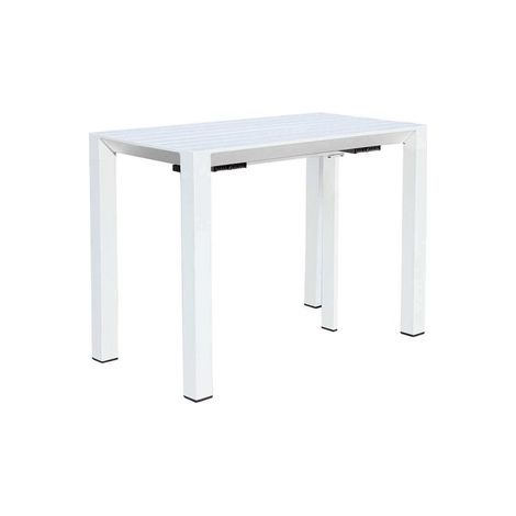 CONSOLLE ALLUMINIO BIANCO ALLUNGABILE 85X51,5/104/156/208/260X74H (1/5)