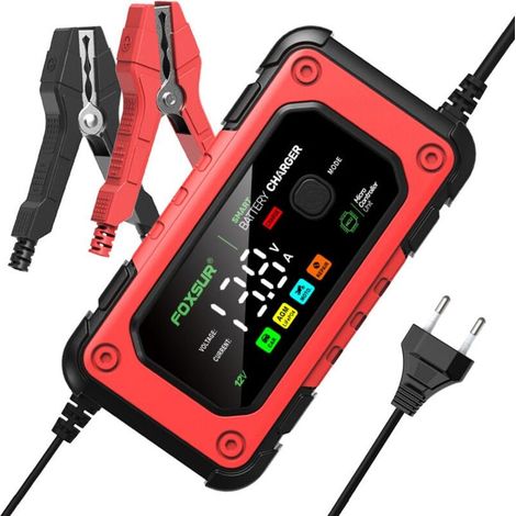 Maker Caricabatterie Intelligente, 12V/24V Protezioni Multiple di Riparazione per Auto, Camion/AGM/Gel/Wet/ALS (1/5)