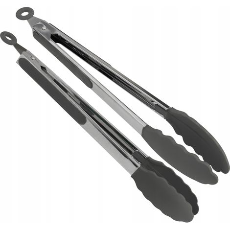 Pinze da cucina in silicone VERGIONIC da 28,5 cm per friggere e grigliare