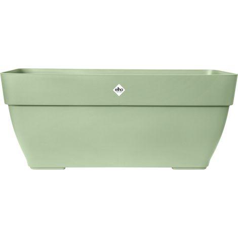 Elho Vibia Campana Terrasse 80 - Vert - L 77 x B 35 x H 33 cm - extérieur - 100% recyclé (1/3)