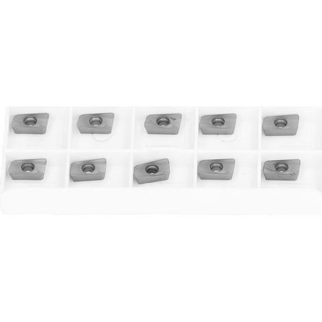 10 inserts carbure revêtus APMT1135PDER-MO2, plaquettes de tournage indexables, outils de fraisage et tour, type à clipser, lot de 10 pièces (1/5)