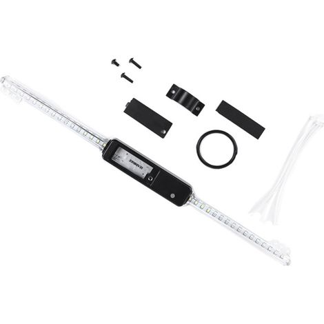 Éclairage de rayon de vélo IPX5, résistant à l'eau, éclairage de roue avant et arrière pour vélos de 24 pouces et plus avec rayons standard, par piles AAA, type 1 (1/5)