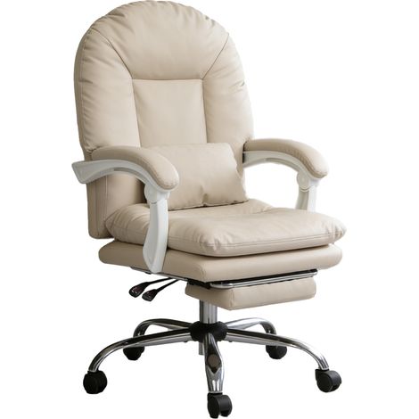 Levede Office Chair Ergonomic Executive Chair Heavy Duty 155°Reclining Leather (1/5)