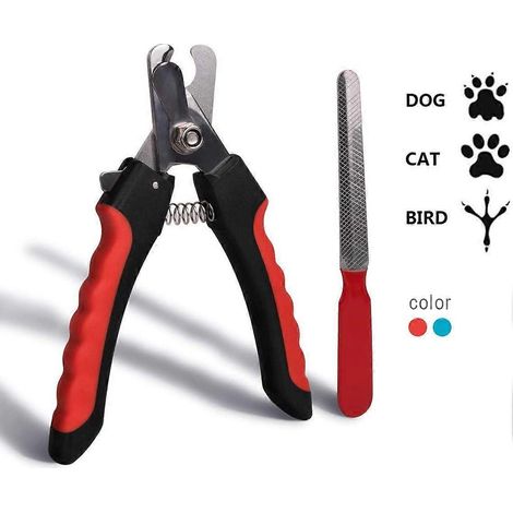 Coupe-ongles pour chiens, coupe-ongles professionnel avec lames en acier inoxydable et verrouillage de sécurité pour petits animaux (1/5)