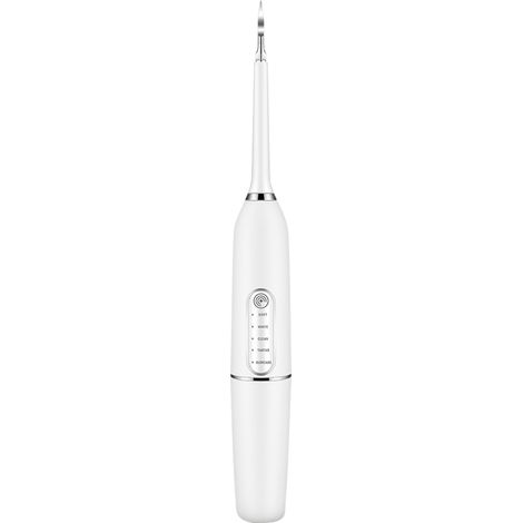 Brosse à dents électrique sans fil avec 2 têtes de nettoyage et 1 embout, rechargeable par USB, nettoyage profond, hygiène bucco-dentaire, blancheur, soin des dents, pack complet. (1/5)