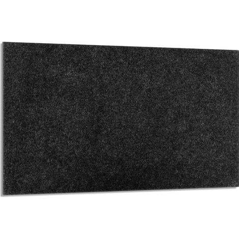Glas Herdschutzplatte 80x52 Schiefer (1/5)