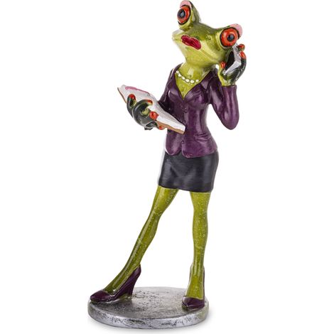 Frosch-Assistentenfigur 18x8x5,5 (1/5)