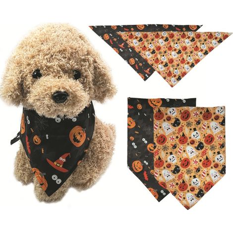 REZEA Foulard d'Halloween pour animaux de compagnie (1/5)