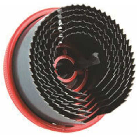 Scies Cloches en Acier à Ressort,Coffret de Scie Trépan avec 6 PCS 35-41-48-54-60-67MM,Lames de sciePlaques de Plâtre Lefou (1/2)