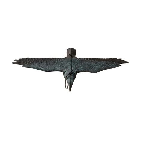 Vogelabwehr, Fliegende Krähe, Abwehrmittel, 80x11x45cm