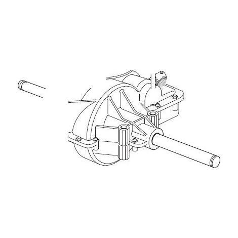 Boite tracteur tondeuse GGP - 118400973/1 (1/2)