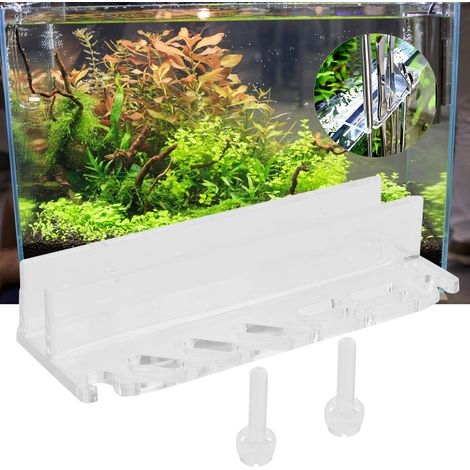 Support de rangement pour pince à épiler et outils de nettoyage d'aquarium, en acrylique, pour plantes aquatiques et aquarium. (1/5)
