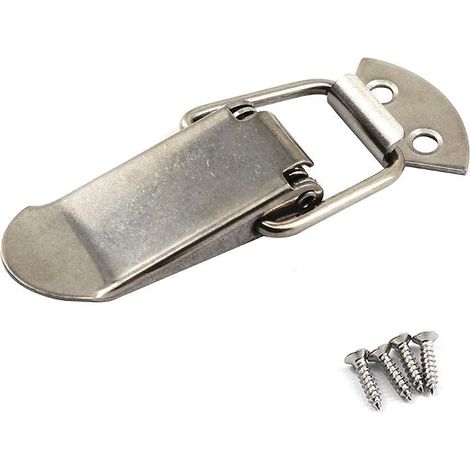 Lot de 10 pinces à ressort en acier inoxydable pour boîte à outils, étuis (1/4)