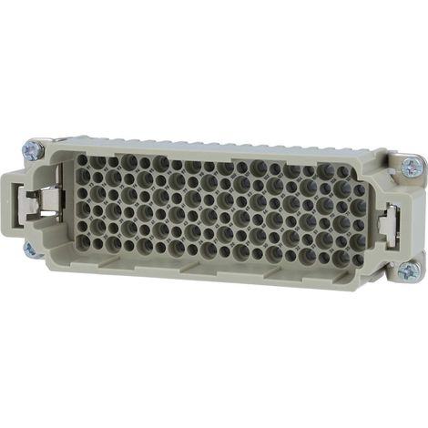 HARTING Han 108DD Stifteinsatz (M) Crimpanschluss, 108-polig+PE 250V, 10A - 1 Stück (1/3)