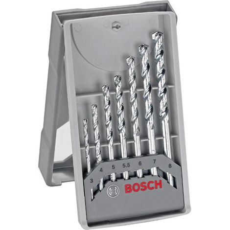 Bosch 7 Piece X-Pro Line Stone Impact Drill Bit Set - 2 607 017 035 (1/2)